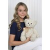 Bearington Huggles Creamy White Plush Bear: 16 Tall Classic Stuffed Teddy Bear - 2 of 4