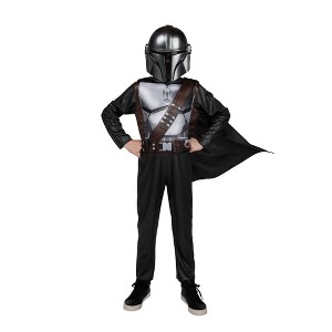 Star Wars Kids' Mandalorian Costume Apparel Suit - 1 of 4