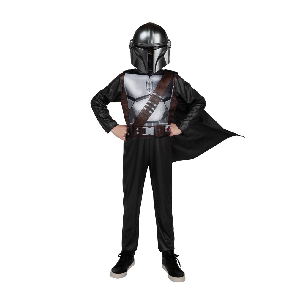 Star Wars Kids' Mandalorian Costume Apparel Suit L