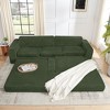 Left sofa seat,L shape Modular Sectional Sofa, Compressed Sectional Sofa Modern Minimalist Style Corduroy Couch,Unfold into a bed, Bedroom - 4 of 4
