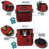 PetAmi Dog Treat Pouch, Pet Training Walking Bag Holder for Kibbles Food Toy, Trainer Essentials Supplies with Waste Dispenser - 3 of 4