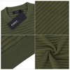 Mens Turtleneck Sweaters Long Sleeve Slim Fit Ribbed Knit Thermal Pullover Sweater - 4 of 4