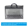Unique Bargains Unique Handbag Dust Bags, Clear Purse Storage Organizer  PVC Dustproof Handbag Cover Transparent Purse Protector - 3 of 4