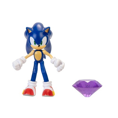 Modern Sonic The Hedgehog With Chaos Emerald Target - sonic head roblox