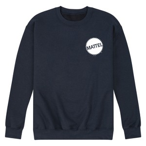 Men's - Mattel - Mattel Original Logo Pocket Size Graphic Fleece Sweatshirt - 1 of 4