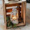 Feuerhand Outdoor Kerosene Fuel Lantern, German Made Weather Resistant Baby Special 276 Galvanized Hurricane Lamp for Camping or Patio, 10 Inches - 2 of 4
