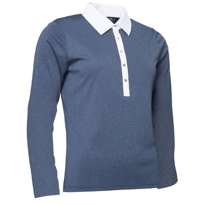 Women's Wo Crail Long Sleeve Polo - Abacus Sportswear US