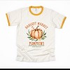 Simply Sage Market Harvest Market Pumpkins Local Organic Ringer Tee - 2 of 4