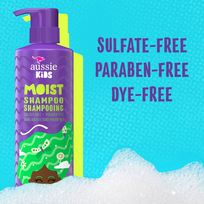 Aussie Sulfate-Free Kids&#39; Moist Shampoo - 16 fl oz, 6 of 11