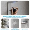 Stainless Steel Shower Panel Tower System – Brushed , Rainfall & Handheld Shower for Bathroom - 4 of 4