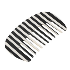 Unique Bargains Anti-Static Pocket Size Wide Tooth for Thick Curly Hair Detangling Comb 1 Pc - 1 of 4