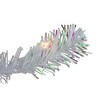 Northlight 3' Pre-lit White Iridescent Pine Artificial Christmas Tree - Clear Lights - 3 of 4