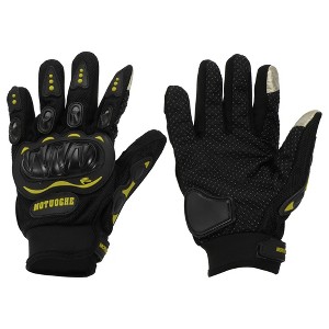 Unique Bargains Motorcycle Cycling Gloves Full Finger 1 Pair - 1 of 4