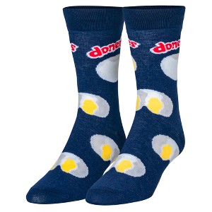 Crazy Socks, Funny Food, Snacks Candy Chips Themes, Assorted Prints, Crew, Large - 1 of 4