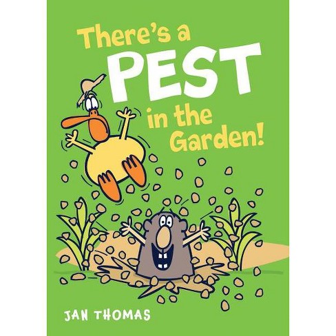 There's a Pest in the Garden! - (Giggle Gang) by  Jan Thomas (Hardcover) - image 1 of 1