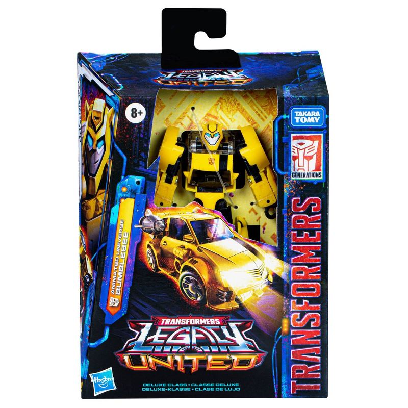 Transformers Legacy United Animated Universe Bumblebee Action Figure, 3 of 11