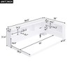 ALEXOUN Wood Twin Size Floor Bed with Storage Cabinets and Headboard for Kids Teens Boys Girls,Daybed for Bedroom Apartments - 3 of 4