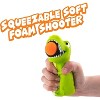 Hog Wild T-Rex Dinosaur Popper Toy and Sticky Target Set - Pop Foam Balls Up to 20 Feet - 4 Balls Included - Age 4+ - 2 of 3