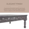 Maven Lane Emin Handmade Heritage Wooden Rectangular Coffee Table - 4 of 4