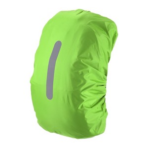 Unique Bargains Waterproof Backpack Rain Cover with Vertical Reflective Strap - 1 of 4