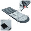 Alpine Swiss 0°C (32°F) Sleeping Bag Lightweight Waterproof with Compression Sack Adults All Seasons Camping Hiking Backpacking Travel Outdoor Indoor - 4 of 4