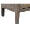 60" Modern Farmhouse 4-Door Accent Cabinet, Wood Sideboard Buffet Console Table with Adjustable Shelf for Kitchen, Dining Room, Entryway - 4 of 4