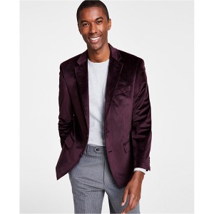 Michael Kors Mens Velvet Two Button Blazer Jacket - 1 of 1