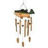 Woodstock Windchimes Animal Chimes Bass Fish, Wind Chimes For Outside, Wind Chimes For Garden, Patio, and Outdoor Decor, 35"L - 2 of 4
