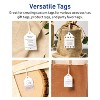 Avery Printable Rectangle Scalloped Tags with Sure Feed Technology, 2" x 1-1/4", Glossy White Cardstock, Print-to-the-Edge, Laser/Inkjet, 450 Total - 3 of 4