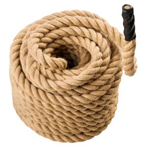VEVOR Gym Climbing Rope, 1" Diameter 100 ft Length Gym Fitness Training Rope, Gym Exercise Workout Rope for Adults, Climbing Rope for Fitness - 1 of 4