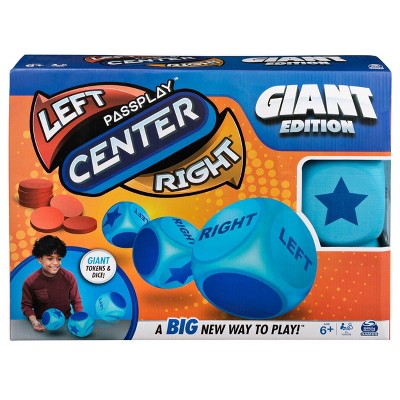 Spin Master Left Center Right Dice Game - Giant Edition