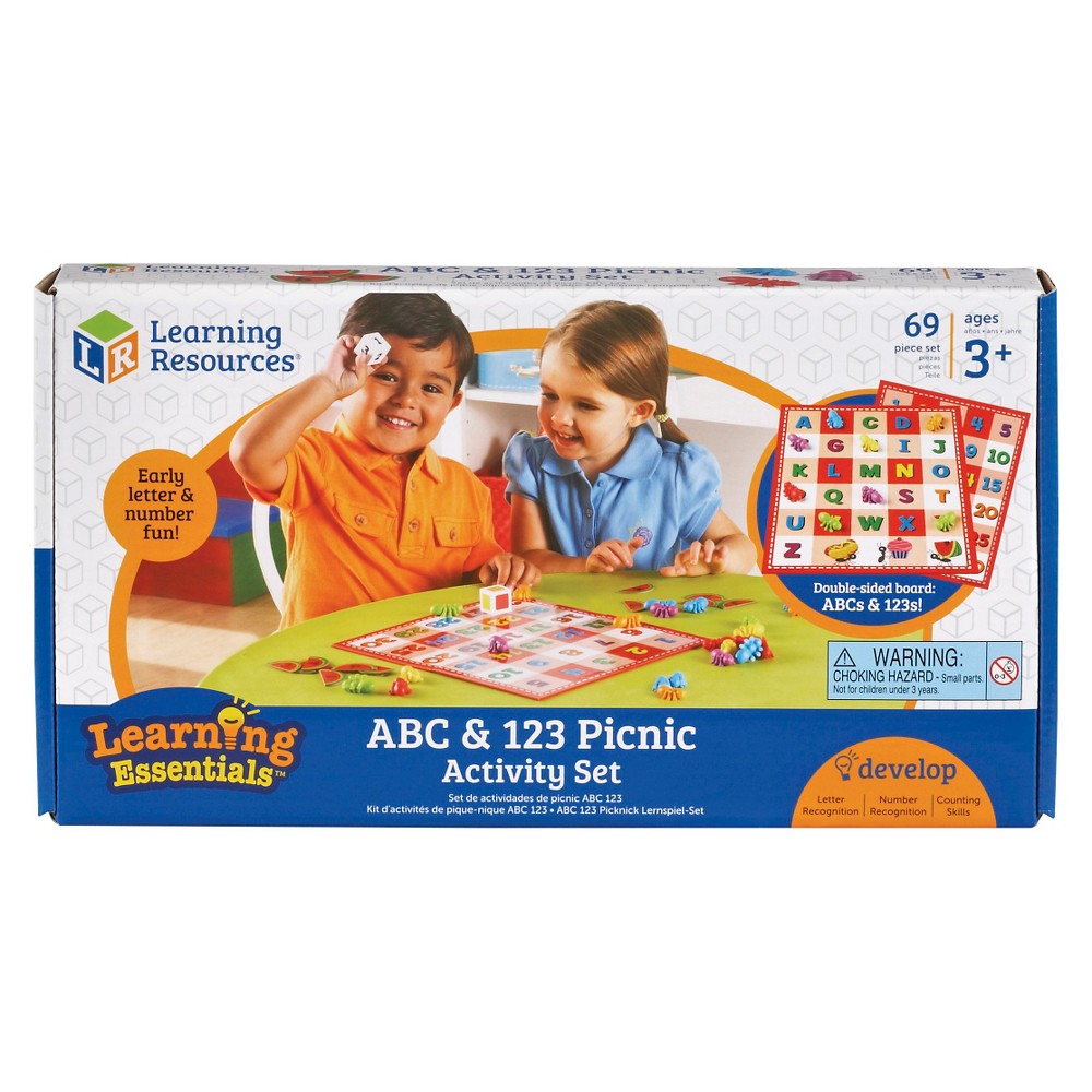 UPC 765023877304 product image for Learning Resources ABC & 123 Picnic Activity Set | upcitemdb.com