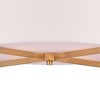 Vaxcel Surrey 4 - Light Semi-Flush Mount in  Natural Brass - 3 of 4
