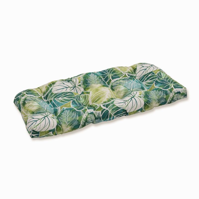 Key Cove Lagoon Outdoor Seat Cushion - Green - Pillow Perfect, 1 of 5