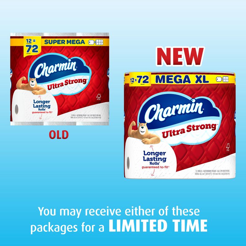 Charmin Ultra Strong Toilet Paper, 4 of 18