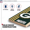 NFL Green Bay Packers 2'x3' Wood Cornhole Set - 3 of 4