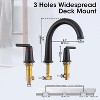 Mixxidea Bathtub Faucet 2-Handle Matte Black - 3 of 3