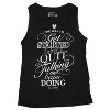 Disney Women's Juniors The Way To Get Started Walt Disney Quote Muscle Tank - 3 of 3