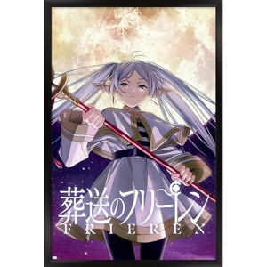 Trends International Frieren: Beyond Journey's End - Teaser One Sheet Framed Wall Poster Prints - 1 of 4