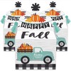 Big Dot of Happiness Happy Fall Truck - Treat Box Party Favors - Harvest Pumpkin Party Goodie Gable Boxes - Set of 12 - 2 of 4