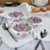 Blue Rose Polish Pottery 71-4 Vena Dessert Bowl Set - 2 of 2
