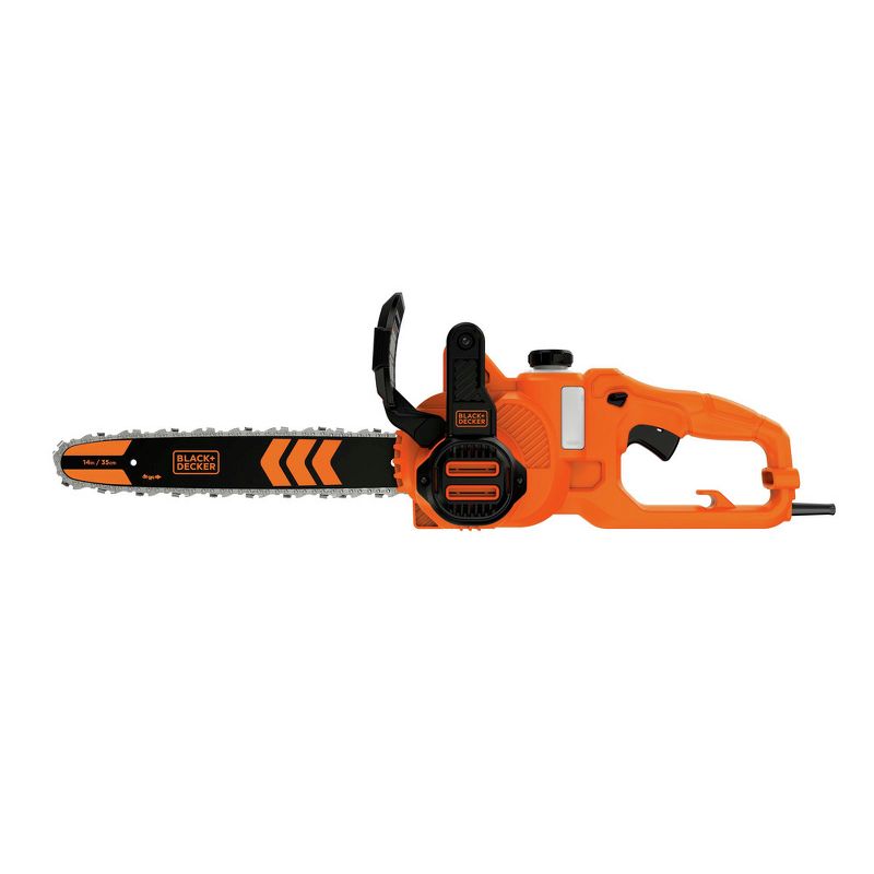 Black & Decker BECS600 8 Amp 14 in. Corded Chainsaw, 2 of 6