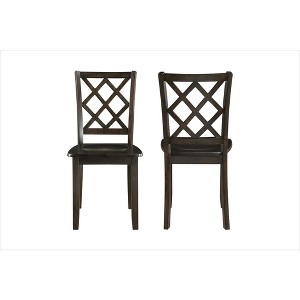 New Classic Furniture, Trellis Dining Chair (2 Per Carton)-Brown - 1 of 4