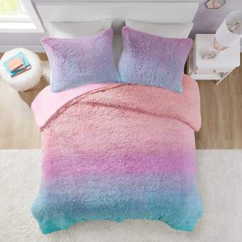 2pc Twin/twin Xl Iris Kids' Comforter Set Purple - Urban