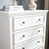 SKRAN 5 Drawers Dresser 5 Drawers Cabinet,Chest of Drawers Closet Organizers and Storage Clothes Storage Drawers Cabinet for Living Room - 4 of 4