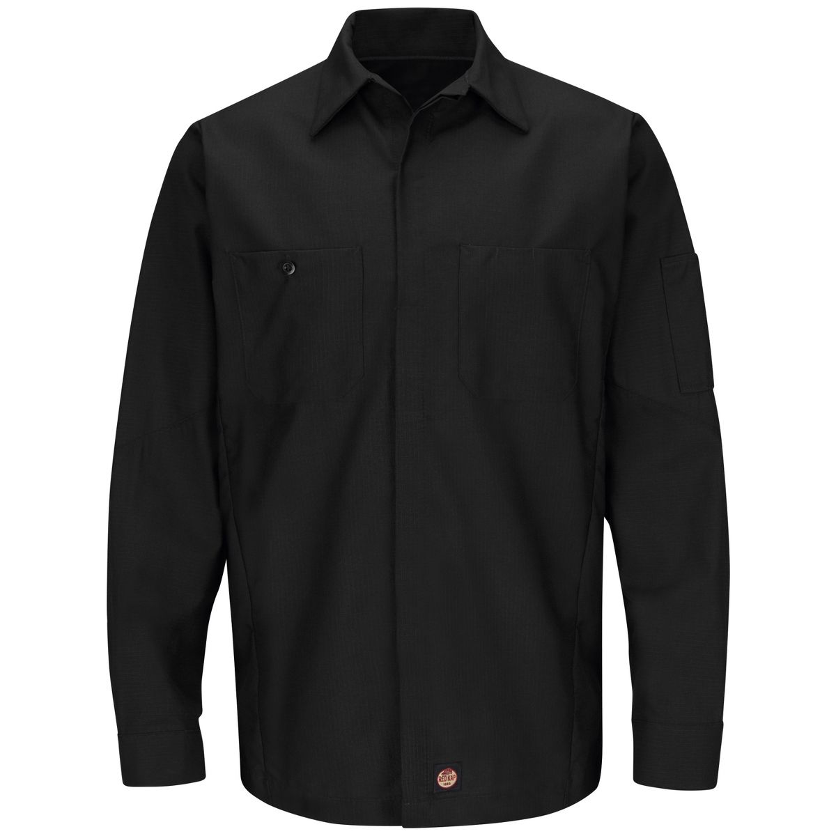 Red Kap Men's Long Sleeve Solid Crew Shirt