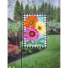 Evergreen Gerbera Daisy Trio Garden Applique Flag 12.5 x 18 Inches Indoor Outdoor Decor - 2 of 3