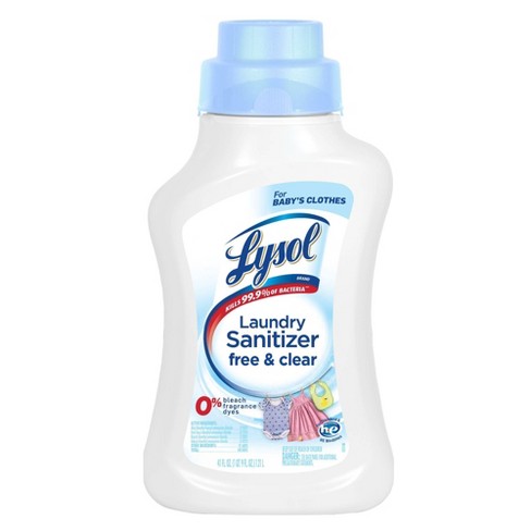 Lysol Laundry Sanitizer Free & Clear 41 Oz. : Target