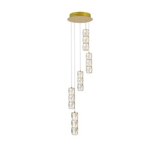 Elegant Lighting Polaris 5 - Light Pendant in  Gold - 1 of 4