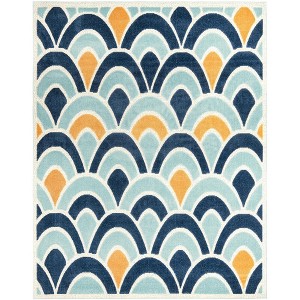 Unique Loom    Belize Outdoor Dangriga Area Rug - 1 of 4